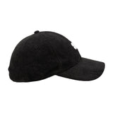 Stretch Cord - Black Corduroy Clover Hat