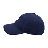 Stretch Cord - Navy Corduroy Clover Hat