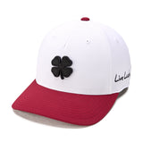 Superior 4 - White and Red Clover Hat