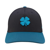 Superior 5 - Black and Teal Clover Hat