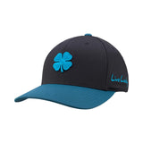 Superior 5 - Black and Teal Clover Hat