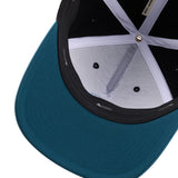 Superior 5 - Black and Teal Clover Hat
