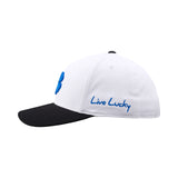Superior 6 - White and Black Clover Hat
