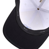 Superior 6 - White and Black Clover Hat