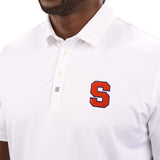 Crockett Polo - Syracuse University White Polo