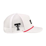 Texas Tech University Whiteout - White TTU Hat