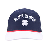 Timeless 5 - White and Navy Clover Hat