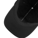 Tonal Stretch - Black Cotton Baseball Hat