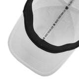 Tonal Stretch - White Cotton Baseball Hat