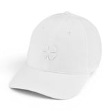Tonal Stretch - White Cotton Baseball Hat