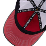 Two Tone Vintage 40 - Red and White Mesh Hat