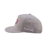 USA Banner - Grey Patriotic Hat
