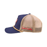 USA Lucky Rope - Navy Mesh Hat