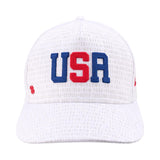 United Threads - White USA Hat