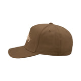 Upside Down Luck 11 Brown Cotton Twill Hat