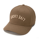 Upside Down Luck 11 Brown Cotton Twill Hat