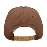 Upside Down Luck 17 - Brown Cotton Twill Hat
