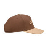 Upside Down Luck 17 - Brown Cotton Twill Hat