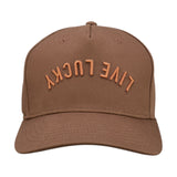 Upside Down Luck 18 Brown Cotton Twill Hat