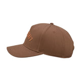 Upside Down Luck 18 Brown Cotton Twill Hat