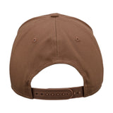 Upside Down Luck 18 Brown Cotton Twill Hat