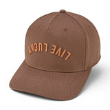 Upside Down Luck 18 Brown Cotton Twill Hat