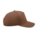 Upside Down Luck 18 Brown Cotton Twill Hat