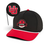 University of Utah Blitz - Red and Black UofU Hat