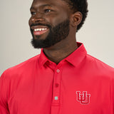 Crockett Polo - University of Utah Red Polo