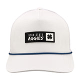 Utah State Whiteout - White USU Hat