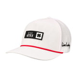 University of Utah Whiteout - White UofU Hat