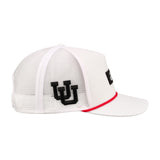 University of Utah Whiteout - White UofU Hat