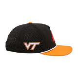 Virginia Tech Blitz - Black and Orange VT Hat