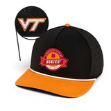 Virginia Tech Blitz - Black and Orange VT Hat