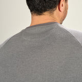 Waffle Crew - Grey Waffle Knit Crewneck
