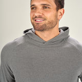 Waffle Hoodie - Grey Waffle Knit Hoodie