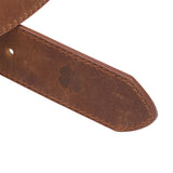 Waxed Leather Belt