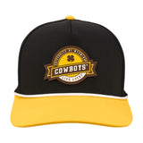 University of Wyoming Blitz - Black and Yellow UW Hat