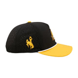 University of Wyoming Blitz - Black and Yellow UW Hat