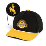 University of Wyoming Blitz - Black and Yellow UW Hat