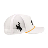 University of Wyoming Whiteout - White UW Hat