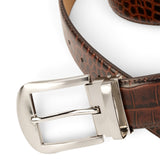 Exotic Luck Belt - Men's Caimen Leather Belt