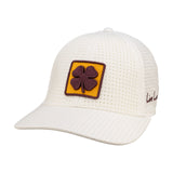 perforated white hat from Black Clover featuring ASU Sun devils logo