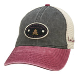 two tone grey and maroon vintage style hat from Black Clover featuring Arizona State Devils logo