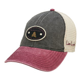 two tone grey and maroon vintage style hat from Black Clover featuring Arizona State Devils logo