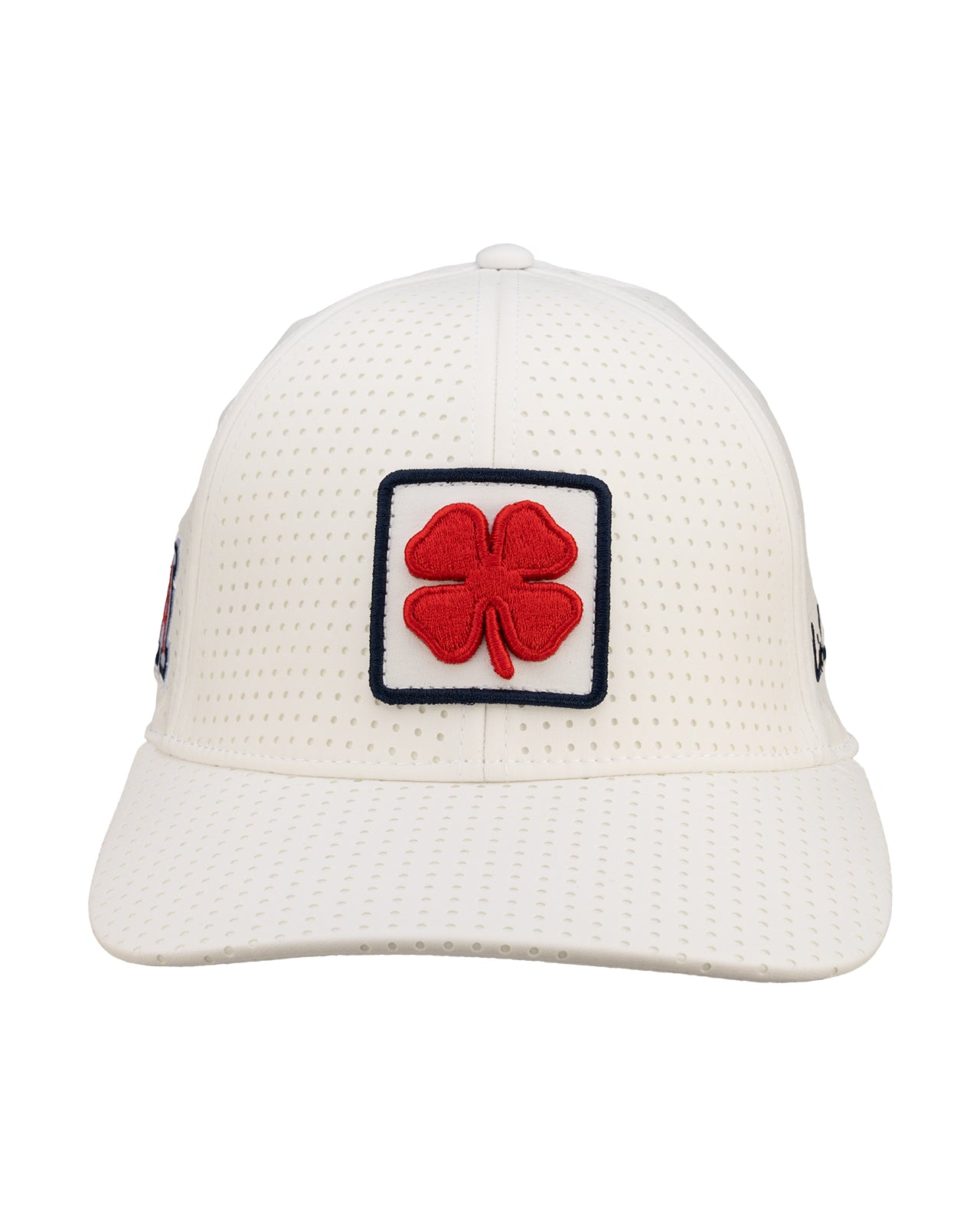 White perforated hat from Black Clover featuring Arizona Wildcats logo