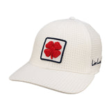 White perforated hat from Black Clover featuring Arizona Wildcats logo