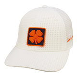 White perforated hat from Black Clover featuring Auburn University logo