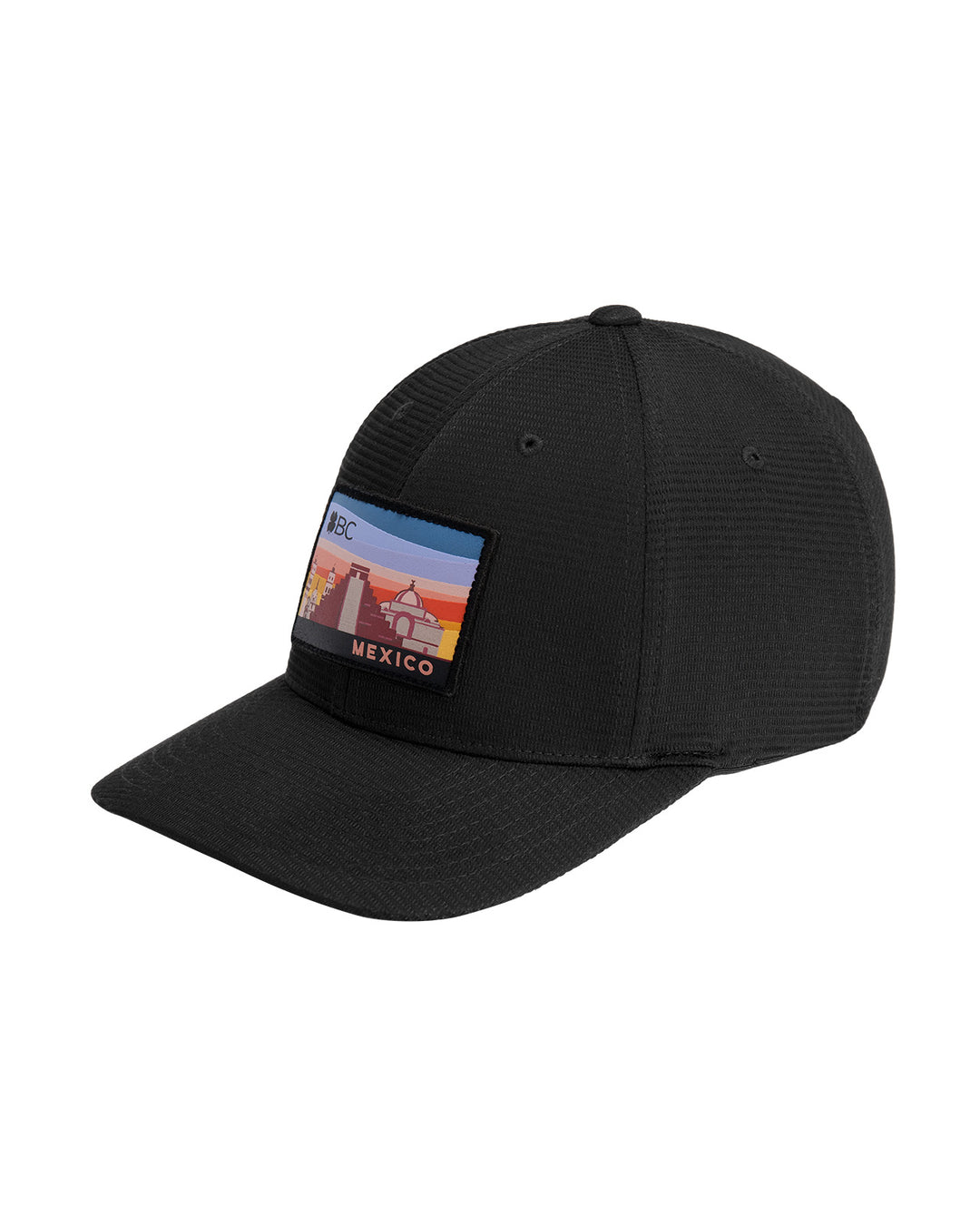 Mexico Resident | Fitted Hat | Black Clover | Live Lucky Hats display picture 2