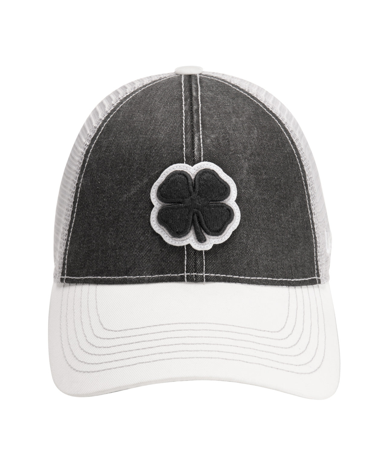 Two Tone Vintage White and Black Hat from Black Clover